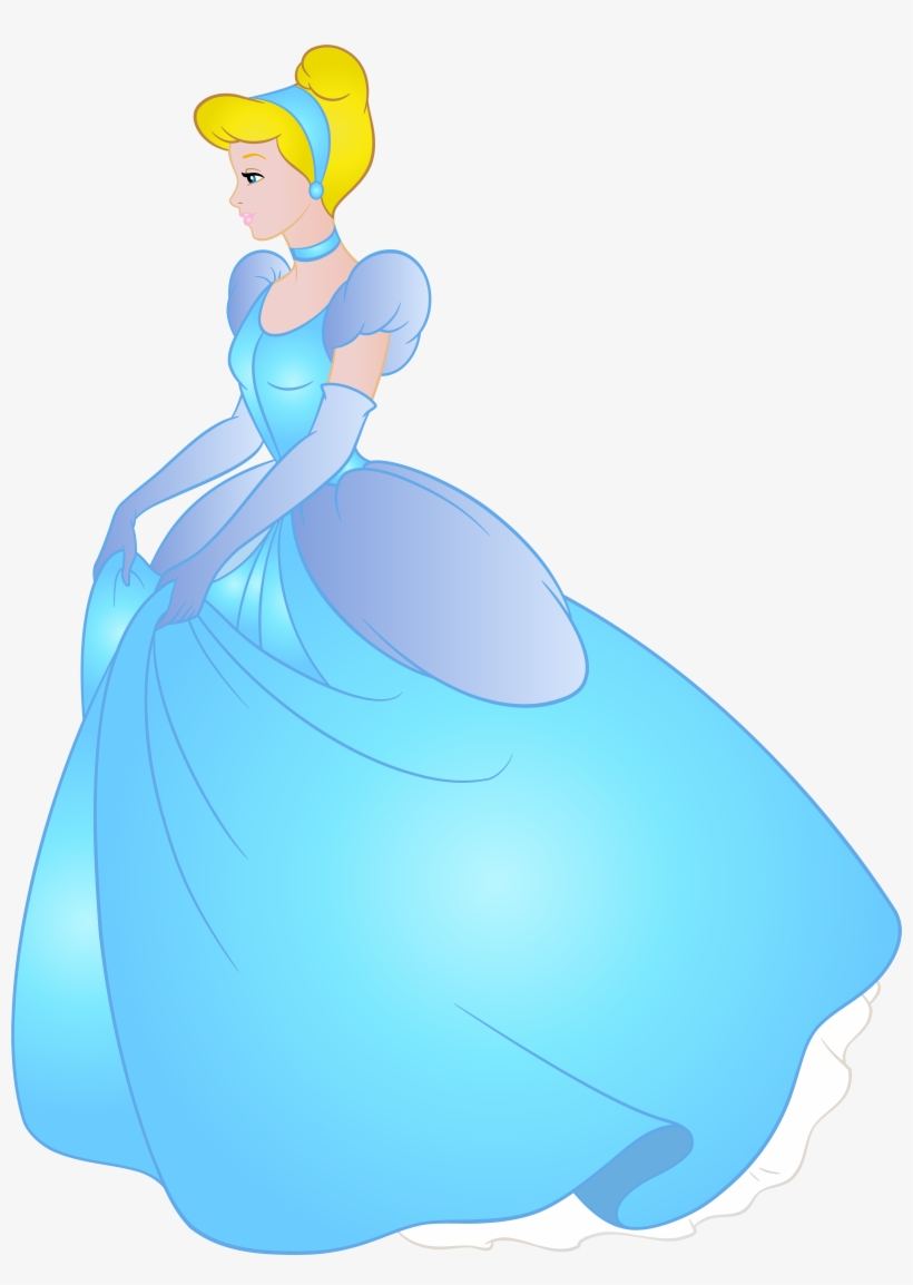 Cinderella Silhouette Png, transparent png download