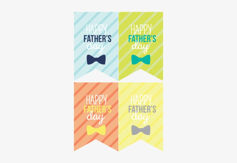 Father's Day Tags - Graphic Design, transparent png download