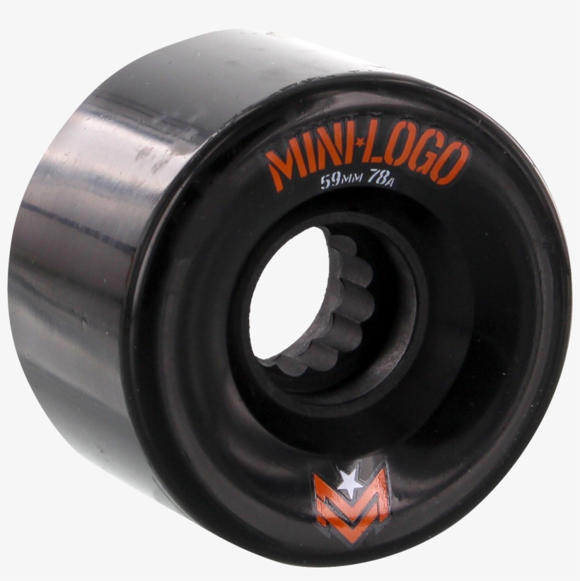 Mini Logo A - Mini Logo A.w.o.l. A-cut Black Skateboard Wheels -, transparent png download