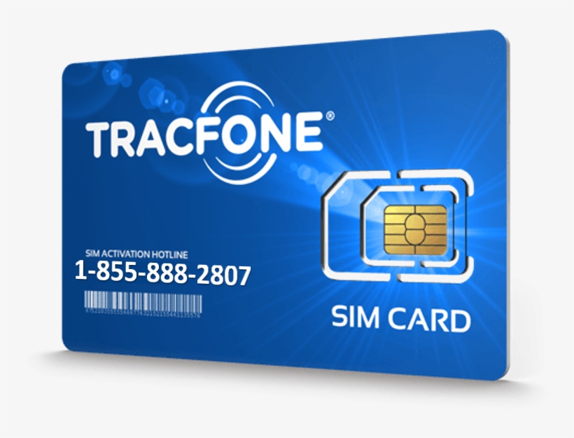 Larger Photo Email A Friend - Tracfone Sim Card, transparent png download