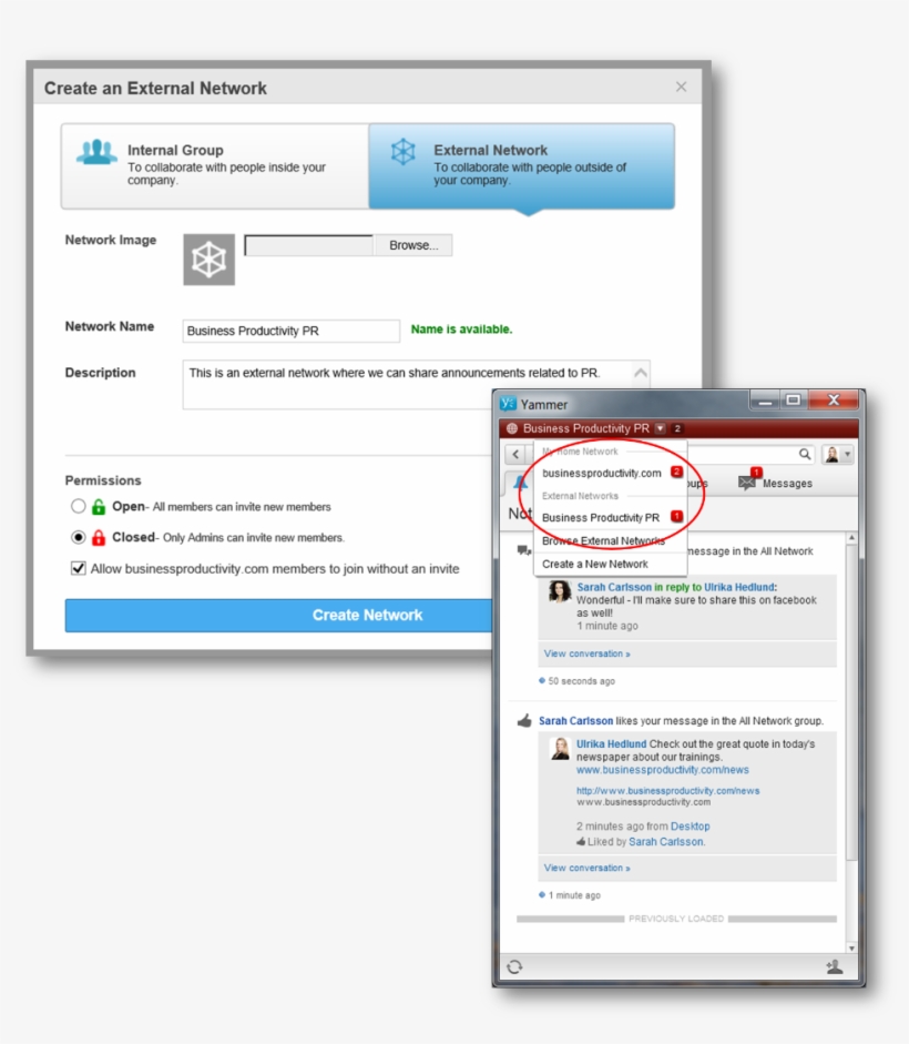 Getting Started With Yammer An End User Guide - Business, transparent png download