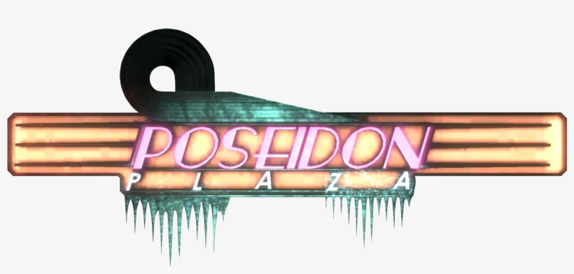 Bioshock Poseidon Plaza Logo Bioshock, Logo Design - Graphic Design, transparent png download