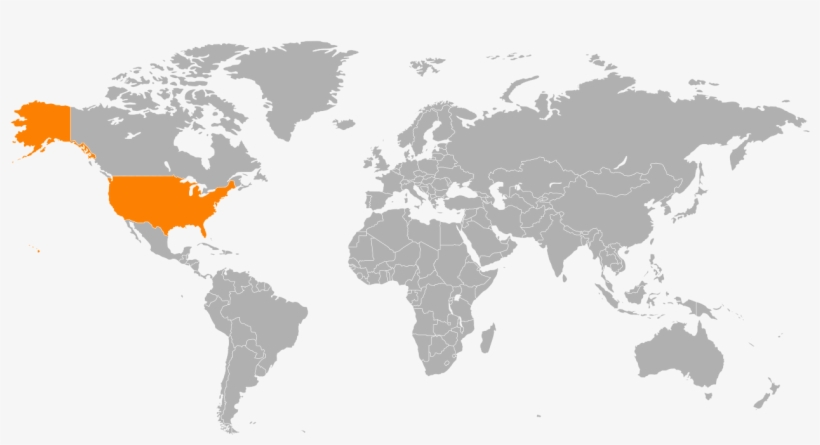 America Overstok, Beyond The Rack, Zulily, Amazon, - Dubai Located In World Map, transparent png download
