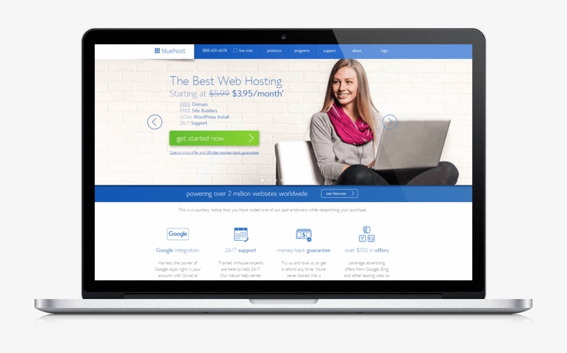 Bluehost, transparent png download