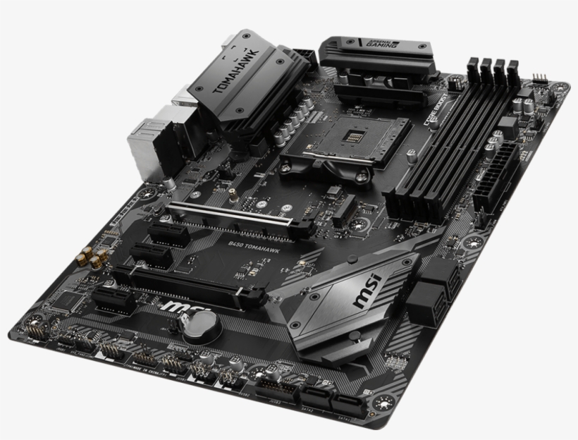 This Seems To Have Paid Dividends For Msi, As The Tight - Msi B350 Pc Mate Atx Am4, transparent png download