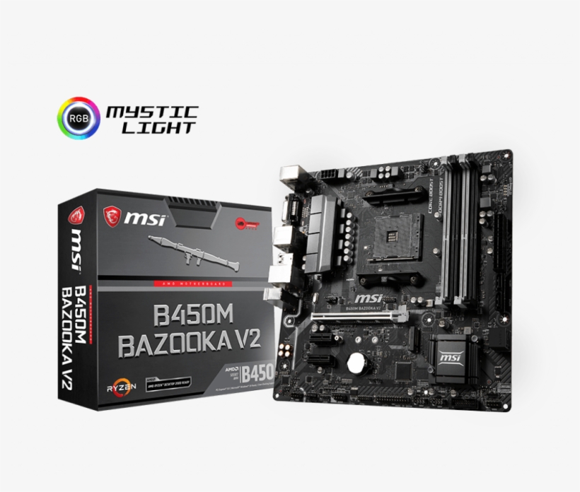 B450m Bazooka V2 - Msi Z370 Sli Plus Atx Motherboard - Intel Z370 Chipset, transparent png download