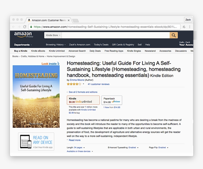 Amazon Account Locked Transparent Background - Homesteading: Useful Guide For Living A Self-sustaining, transparent png download