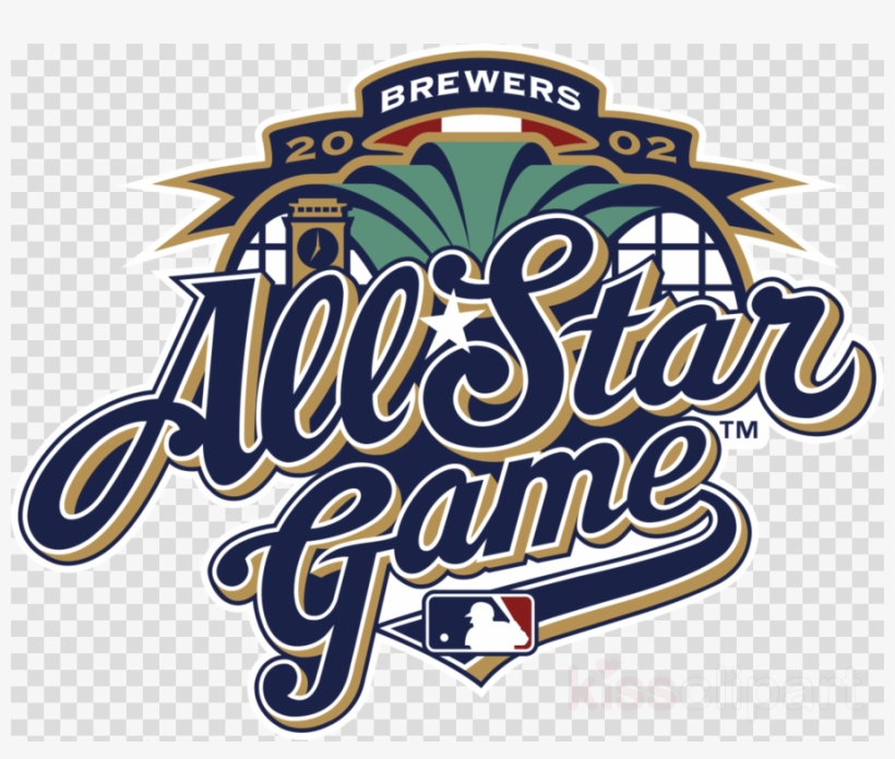 2002 Mlb Jerseys Clipart 2002 Major League Baseball - 2002 Mlb All Star Game Logo, transparent png download