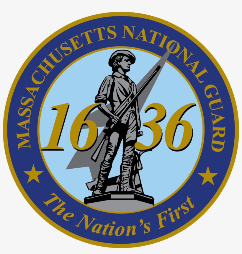 1636 12 13 Massachusetts National Guard Originally - Massachusetts National Guard Logo, transparent png download
