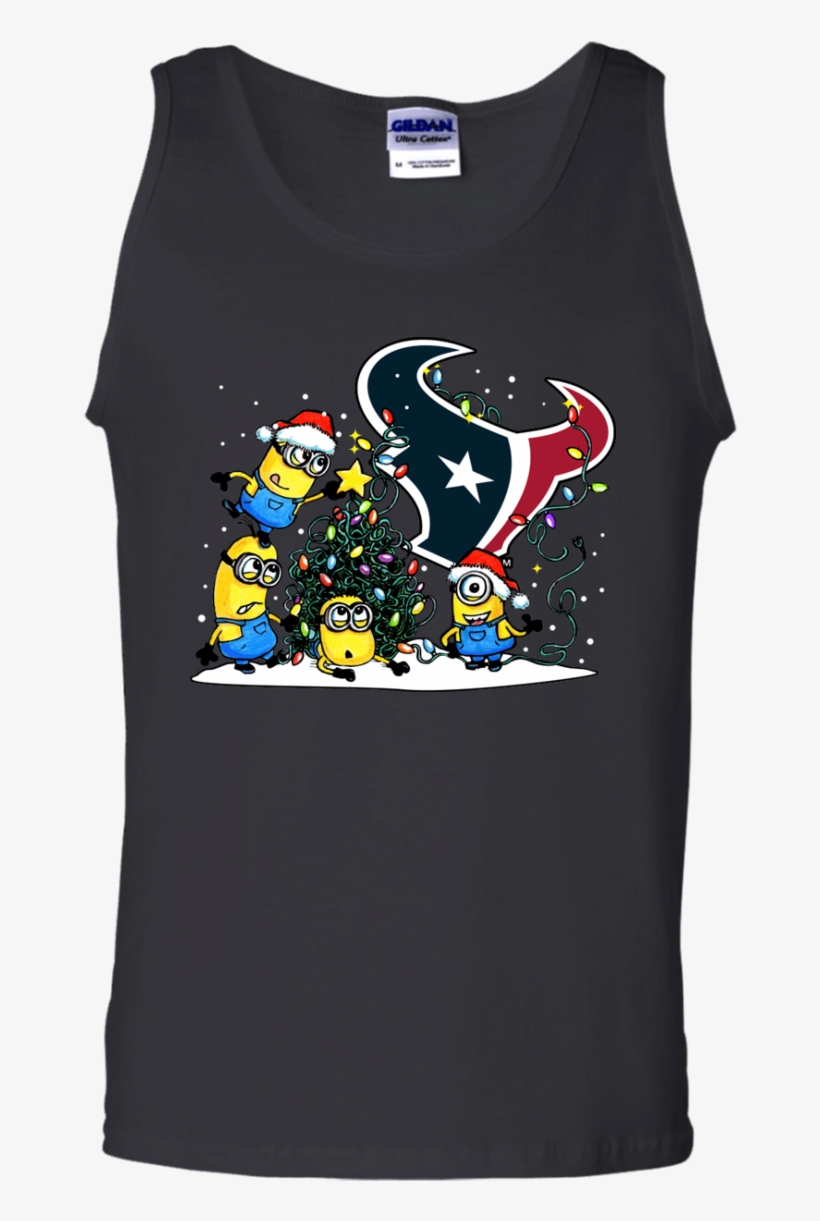 Houston Texans Shirts Minions Merry Christmas Texans - Help More Bees Plant More Trees, transparent png download