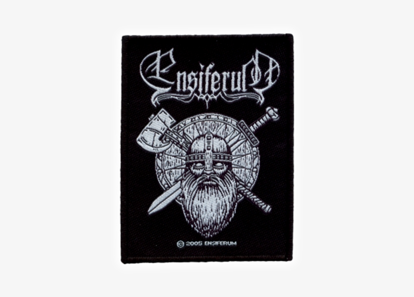 Ensiferum "sword & Axe" Patch - Amon Amarth Woven Patch, transparent png download