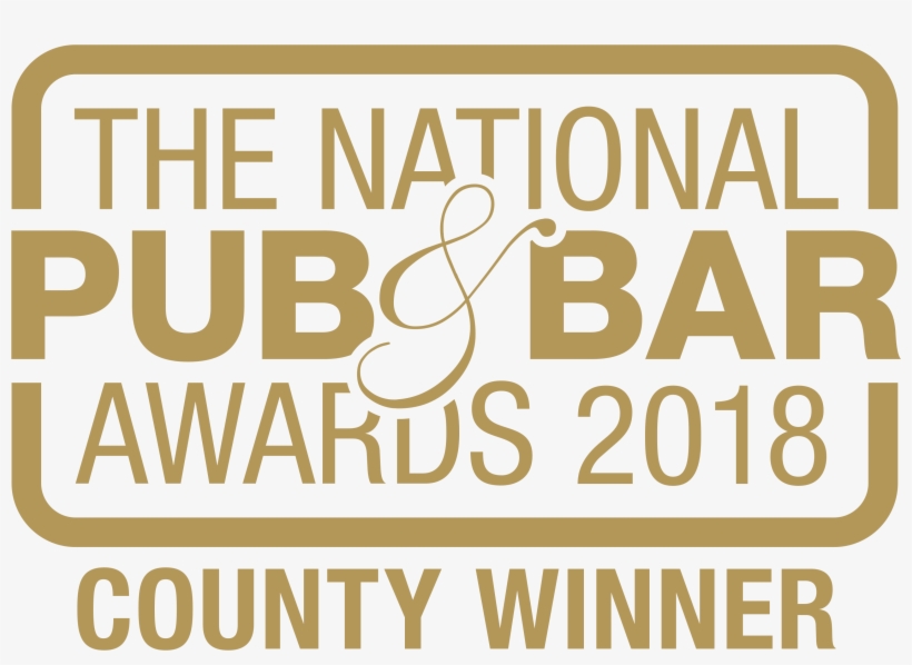 The National Pub & Bar Awards 2018 County Logo Gold - Pub & Bar Awards 2017, transparent png download