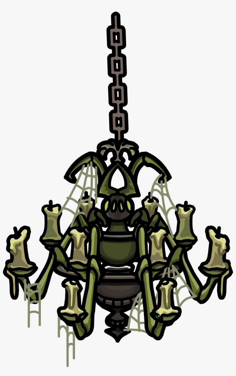 Decrepit Chandelier Ig - Illustration, transparent png download