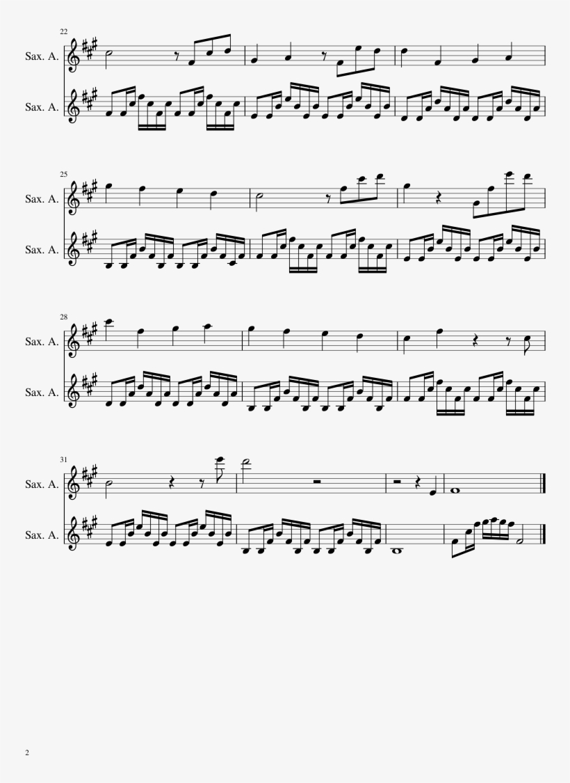 Horizon Zero Dawn Sheet Music Composed By Arranged - Music, transparent png download