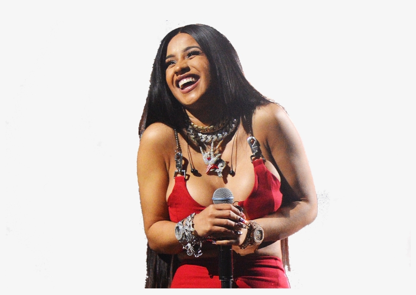 Cardi B Ent - Transparent Cardi B Face, transparent png download