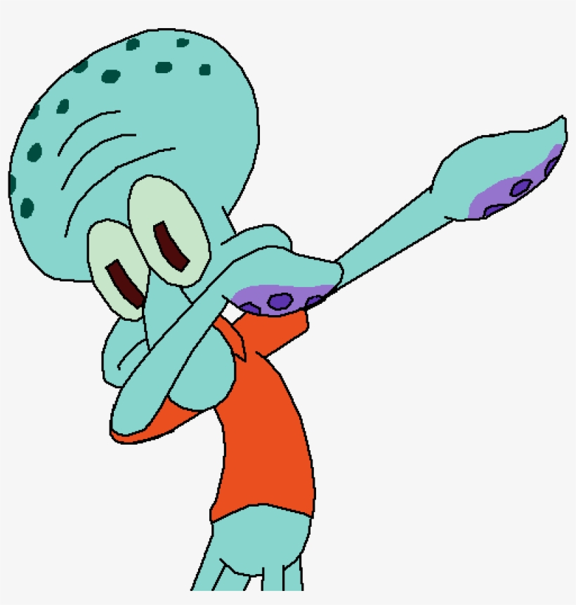Dabbing Squidward Transparent PNG - 1000x1000 - Free Download on NicePNG