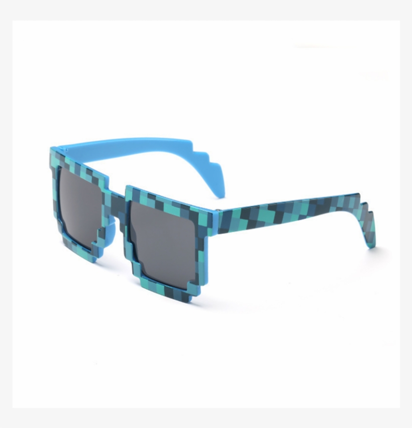 Retro Mosaic Sunglass Novelty Gamer Uv400 Pixel Unisex, transparent png download