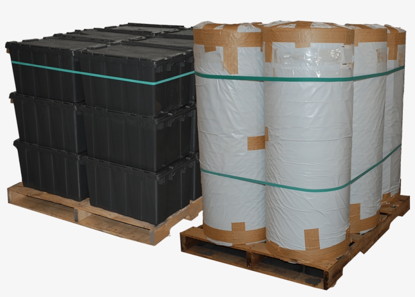 Tote Pallet Bands Fit Odd Shaped Loads - Rubber Pallet Bands, transparent png download