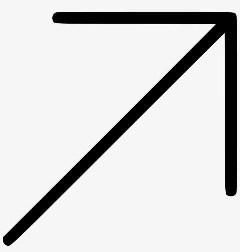 Png File Svg - Transparent Diagonal Arrow Jpg, transparent png download