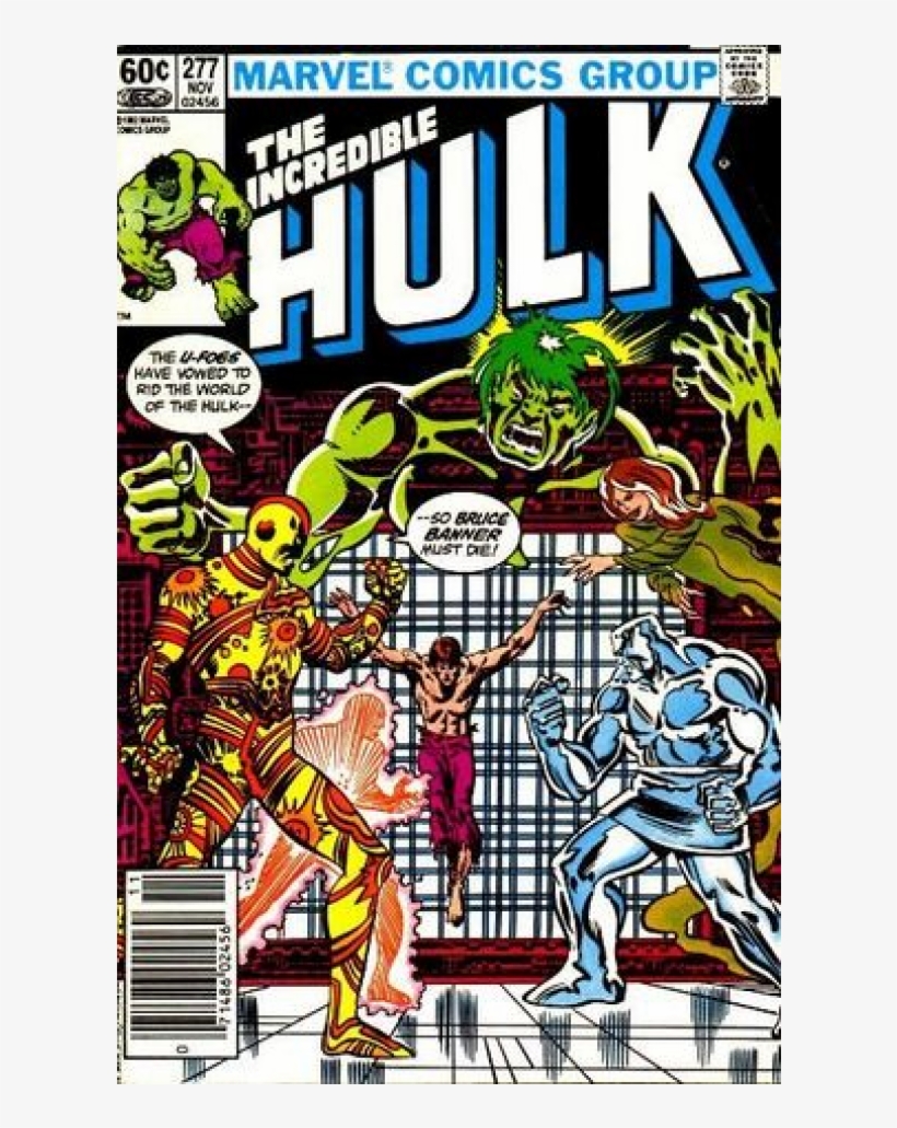 Купете Comics 1982-11 The Incredible Hulk - Hulk, transparent png download