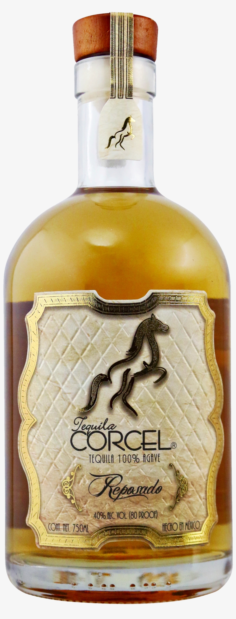 Tequila Reposado - Tequila Corcel Png, transparent png download