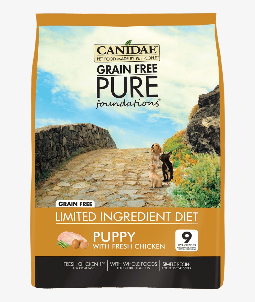 Canidae Grain Free Pure Foundations Puppy Formula Dry - Canidae Puppy Food Grain Free, transparent png download