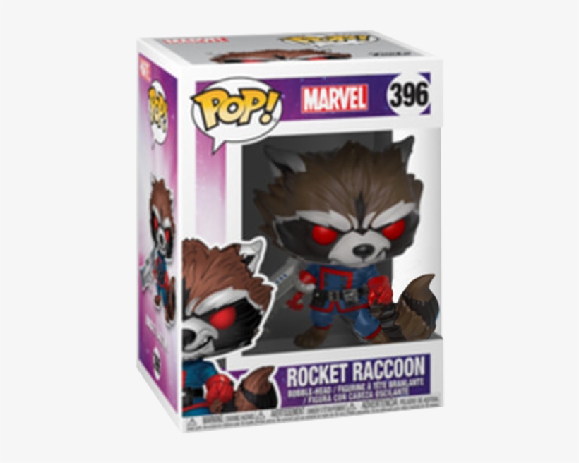 Rocket Raccoon Classic Suit Us Exclusive Pop Vinyl - Funko Pop Rocket Raccoon Classic, transparent png download