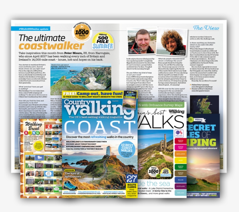 Peter Mears Ultimate Coast Walkers - Time Travel, transparent png download