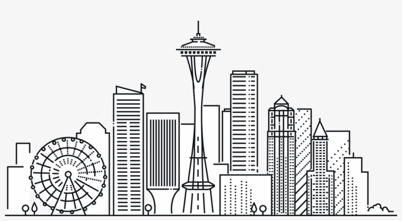 Charlotte, Nc And Surrounding Areas - Seattle City Line, transparent png download