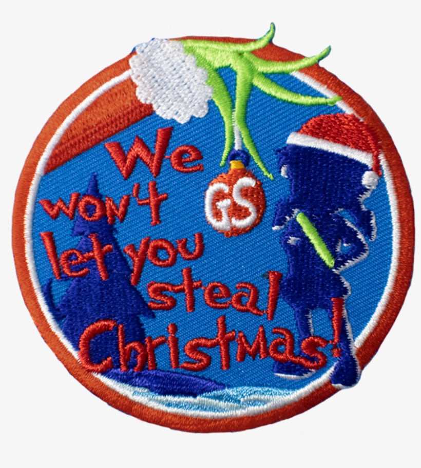 Grinch Inspired "we Won't Let You Steal - Grinch, transparent png download