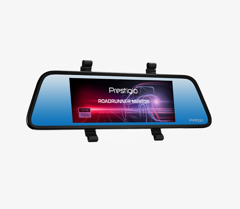 Brand Prestigio Presents A New Dvr Roadrunner Mirror - Camera, transparent png download