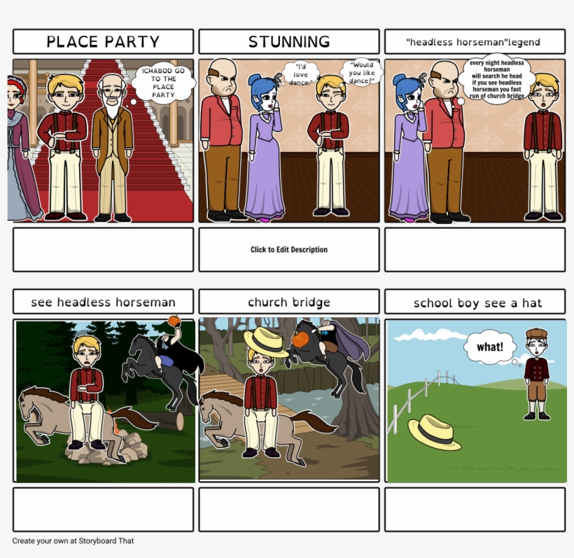 The Legend Of Sleepy Hollow - Cartoon, transparent png download