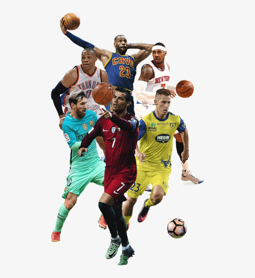 Nba And Football Supertars - Sportsbook Png Transparent PNG - 491x813 -  Free Download on NicePNG