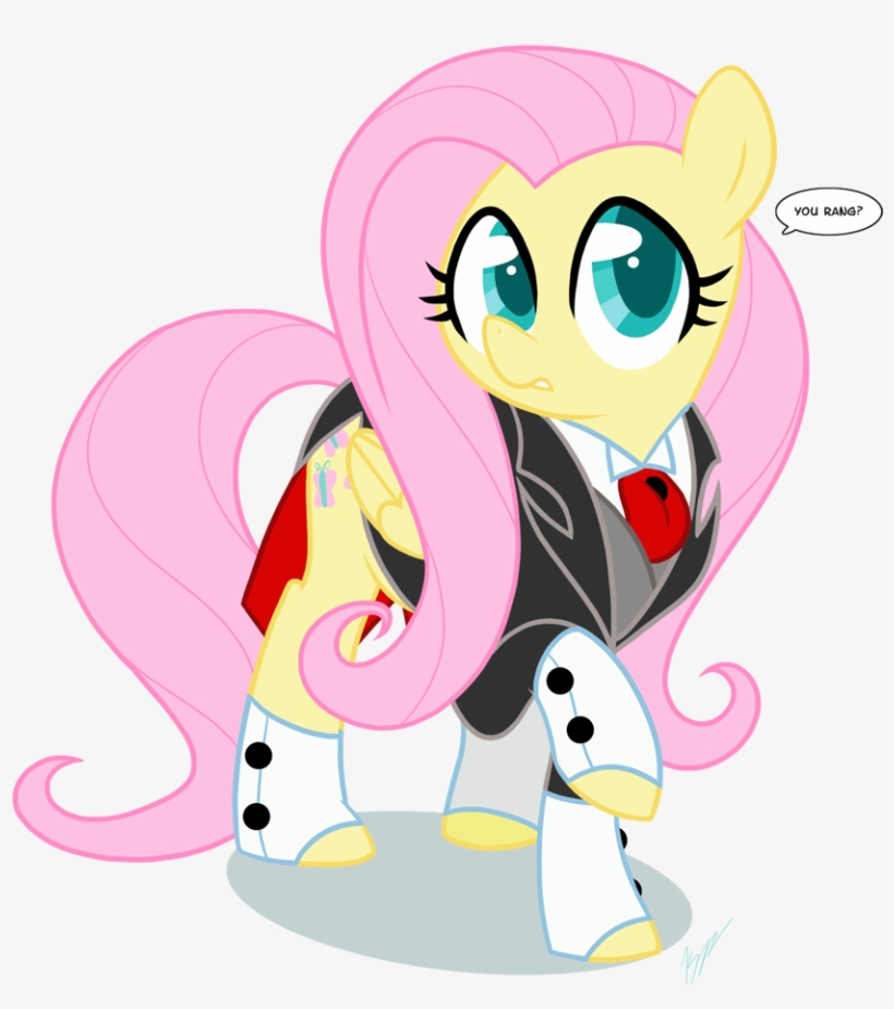 Fluttershy In Tuxedo, transparent png download