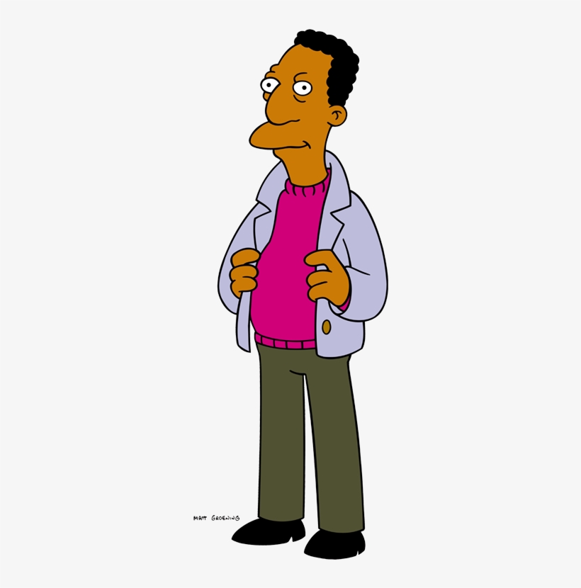 Carl Carlson, Another Of Homer's Co-workers - Simpsons Carl Carlson, transparent png download