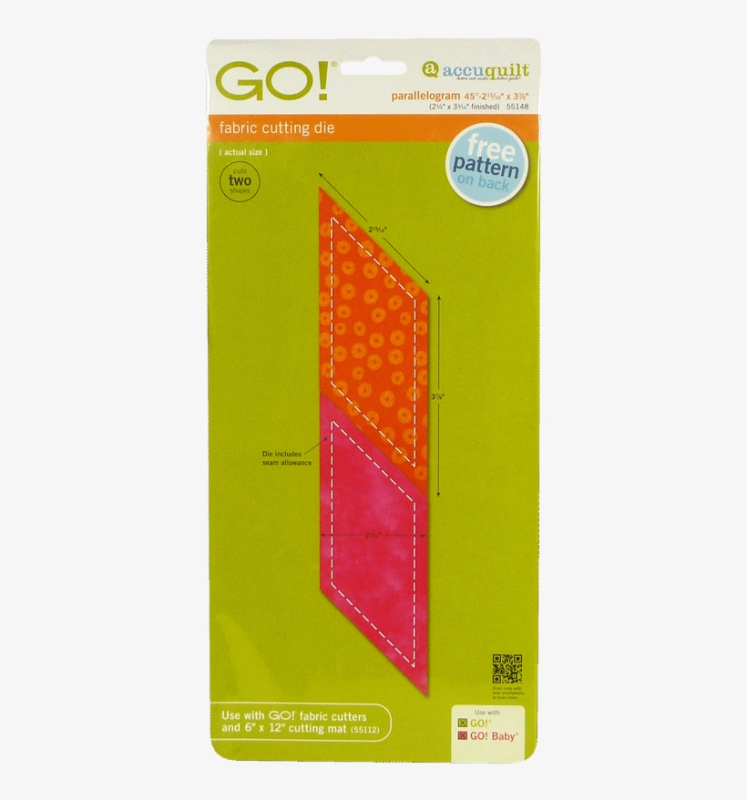 Parallelogram- - Accuquilt #55391 Rustling Leaves #3, transparent png download