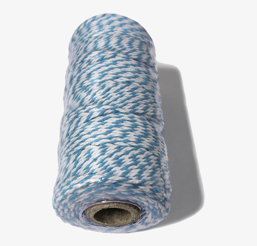 Teal And White Bakers Twine - Skrapushka, transparent png download