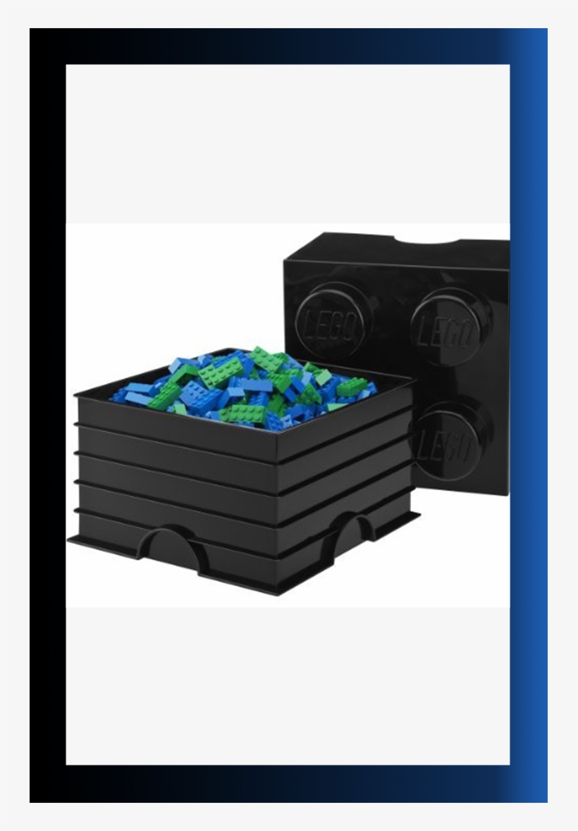 Lego Storage Brick 8 Yellow - Lego Storage Brick 8, Light Blue, transparent png download