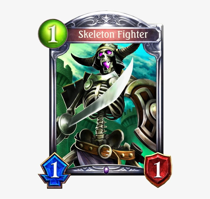 Deck Builder Shadowcraft - Skeleton Shadowverse, transparent png download