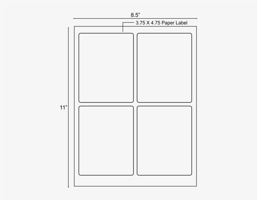 Ospac's "obpls3 - - 75i0 - 4k" Blank Paper Labes Of - Parallel, transparent png download