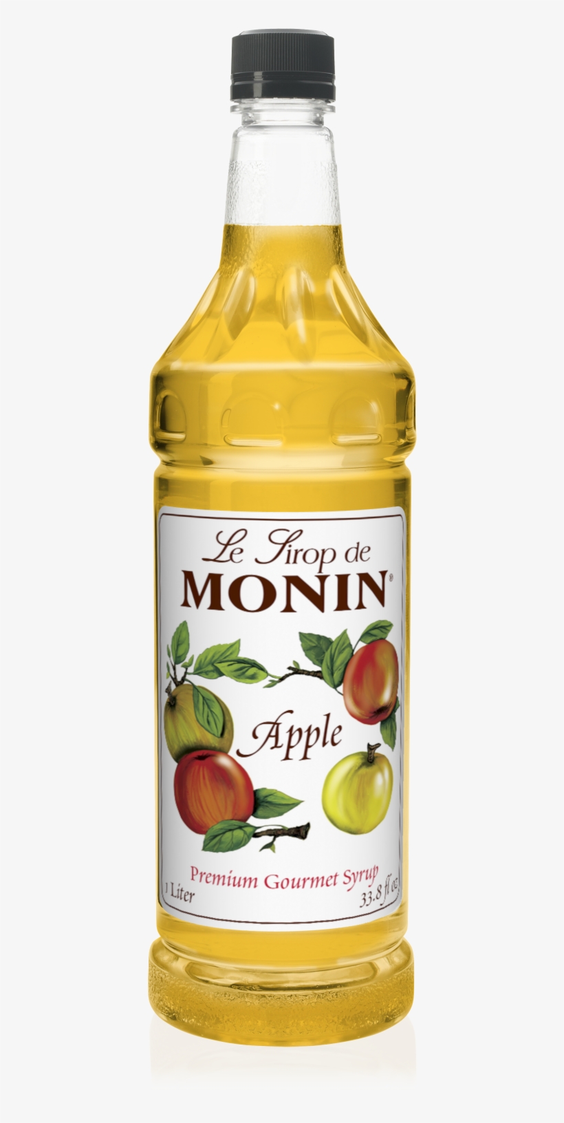 1l Apple Syrup - Monin Lychee Syrup, transparent png download