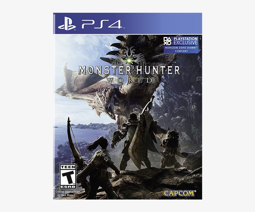 Ps4 Monster Hunter World - Capcom Monster Hunter: World (ps4), transparent png download