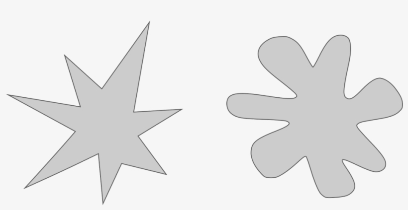 Now If You See The More Angular Star Like Shape As - Kiki And Bouba, transparent png download