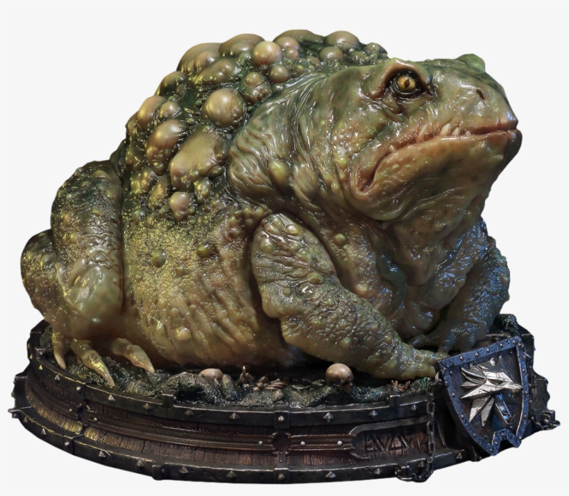 toad-prince-of-oxenfurt-13-statue-witcher-3-frog-prince-transparent-png-894x738-free