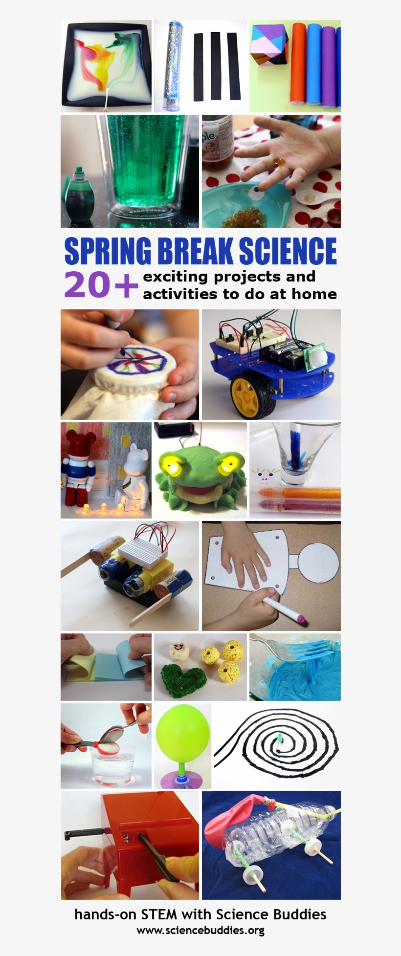 Spring Break Science / Collection Of Great Hands-on - Science Project, transparent png download