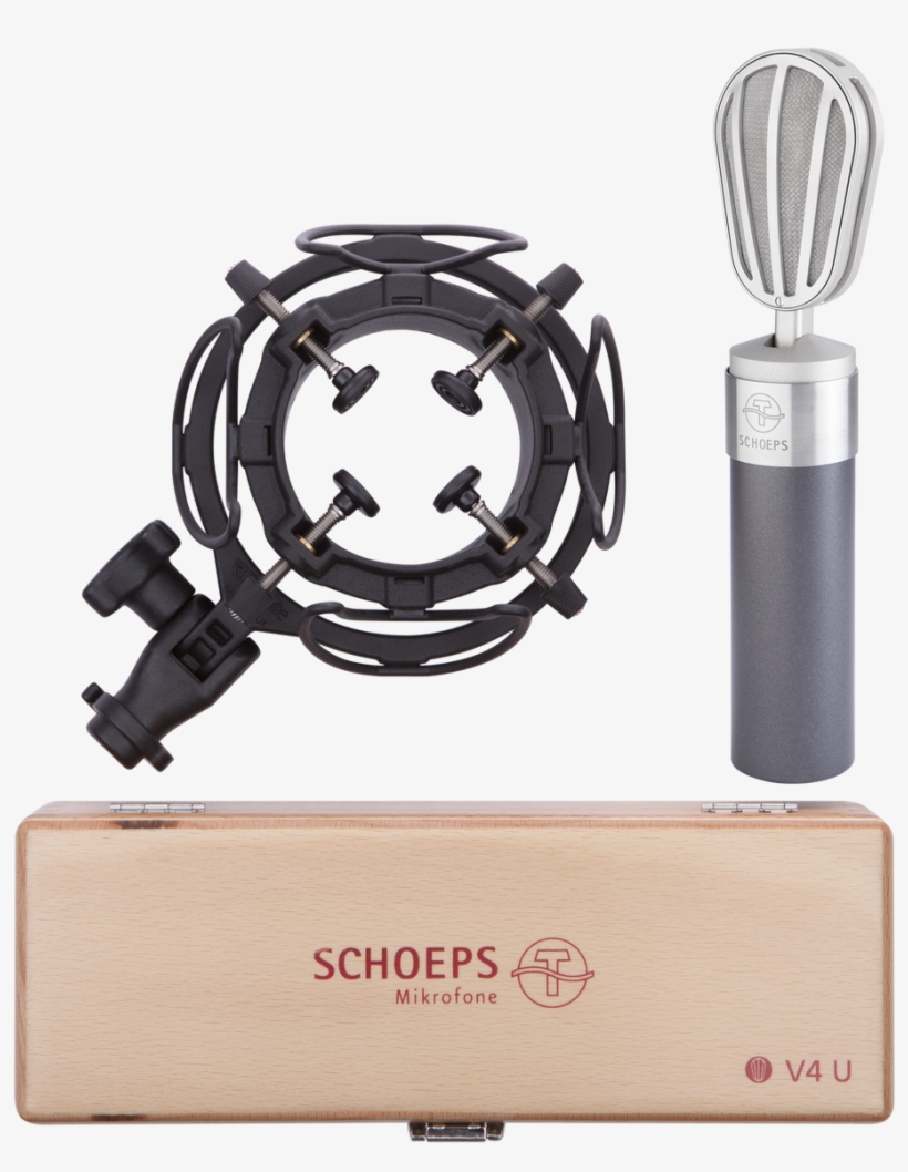 Schoeps V4 Usm Set G Studio Vocal Microphone - Schoeps V4 Usm Set - Gray - Schoeps Mikrofone Large, transparent png download