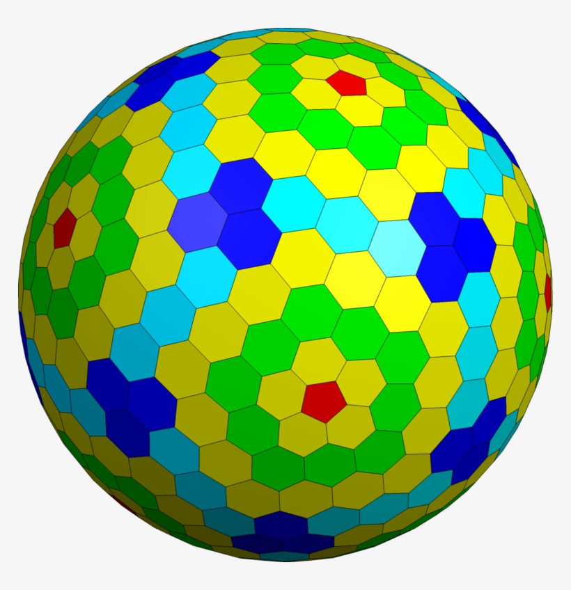 240 × 240 Pixels - Goldberg Polyhedron, transparent png download