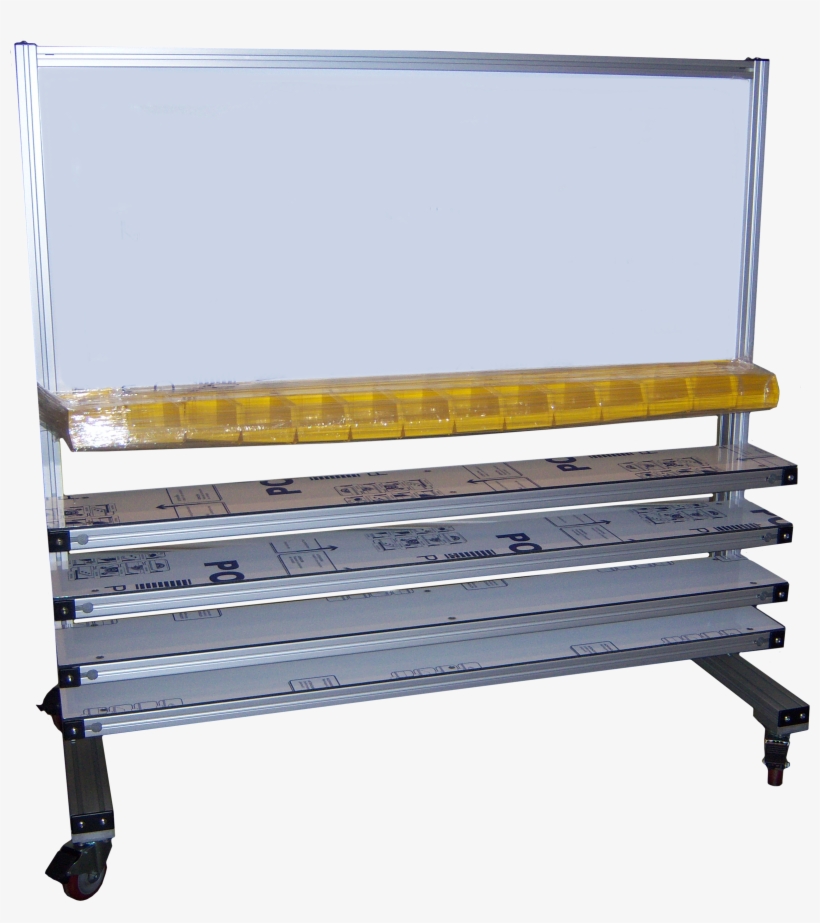 Cart With Shelves - Bench, transparent png download