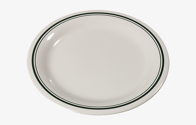 Carlisle Dinner Plate Plastic 9" Dia - Serving Tray, transparent png download