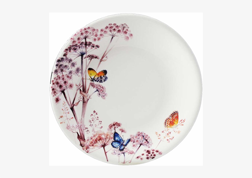 Azur 4 Dinner Plates Ø 27,3 Cm - Gien Azur Square Plate - Small, transparent png download